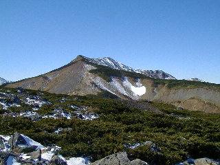 山頂付近